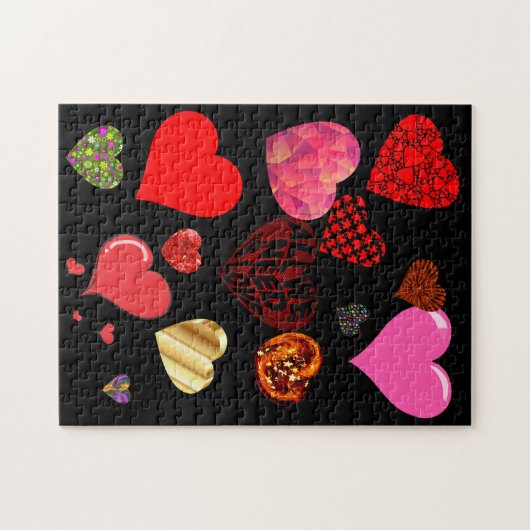 Valentijn Love Jigzaag Puzzle Legpuzzel (Horizontaal)