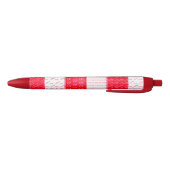 Valentijn Love Pattern Red Zwarte Inkt Pen (Bodem)