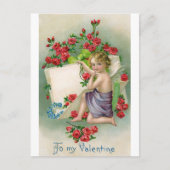 Valentijn Love Romantic  Briefkaart (Voorkant)
