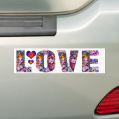 VALENTIJN LOVE VENETIAN MASQUERADE PARTIJ BUMPERSTICKER (Op auto)