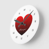 Valentijn Love Watch Ronde Klok (Hoek)