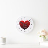 Valentijn Love Watch Ronde Klok (Huis)