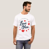 Valentijn Love You Tshirt (Voorkant volledig)