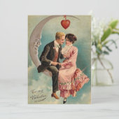  Valentijn Lovers Feestdagenkaart (Staand voorkant)