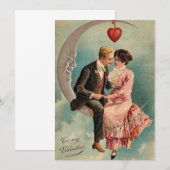  Valentijn Lovers Feestdagenkaart (Voorkant / Achterkant)