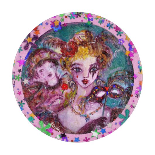 VALENTIJN LOVERS VENETIAN MASQUERADE PARTIJ SNIJPLANK (Voorkant)