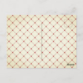 Valentijn Love's Doel  Kunst Briefkaart (Achterkant)