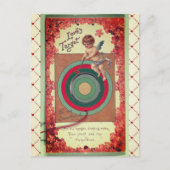 Valentijn Love's Doel  Kunst Briefkaart (Voorkant)