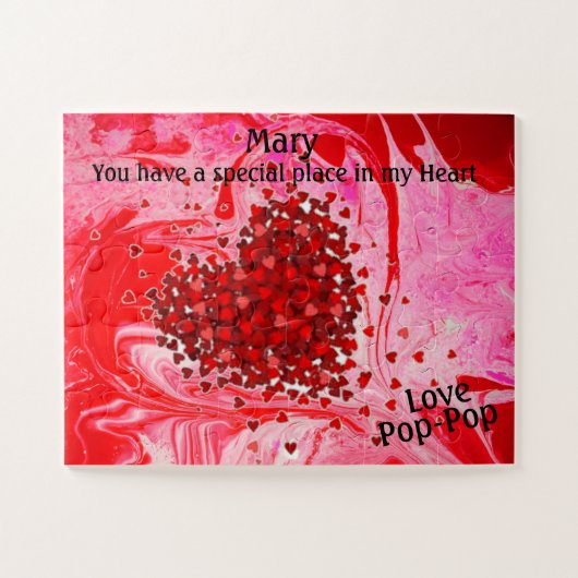 Valentijn Loves Legpuzzel (Horizontaal)