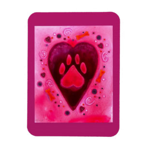 Valentijn Magnet - "Puppy Love" Magneet