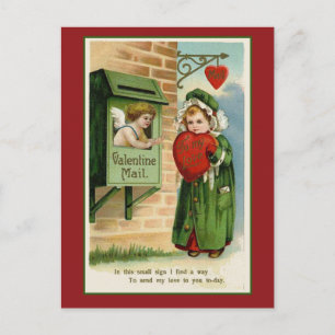 Valentijn Mail Hart Kunst Feestdagenkaart