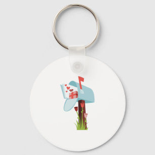 Valentijn Mailbox Sleutelhanger