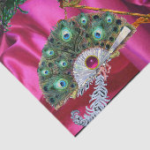 VALENTIJN MASQUERADE MASKERS, KANT HART, PAUW FAN TISSUEPAPIER (Detail)