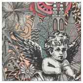 valentijn Maximalism Col Peach Fuzz Stof (Close Up)