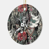 valentijn maximalisme coldark keramisch ornament (Links)