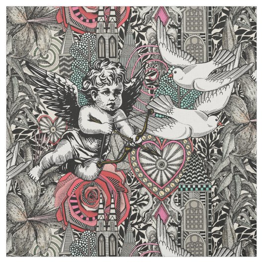 valentijn maximalisme koel licht stof (Swatch)