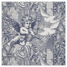 valentijn maximalisme marineblauwe parel stof