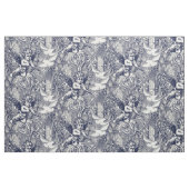 valentijn maximalisme marineblauwe parel stof (Fat Quarter)