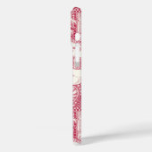 valentijn maximalisme viva magenta half parel Case-Mate iPhone case (Achterkant / Links)