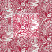 valentijn maximalisme viva magenta half parel stof (Delen)