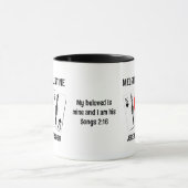 Valentijn MELANIN KONINGIN KING SPEELKAARTEN Koppe Mok (Midden)