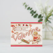 Valentijn Mending Heart Feestdagenkaart (Staand voorkant)