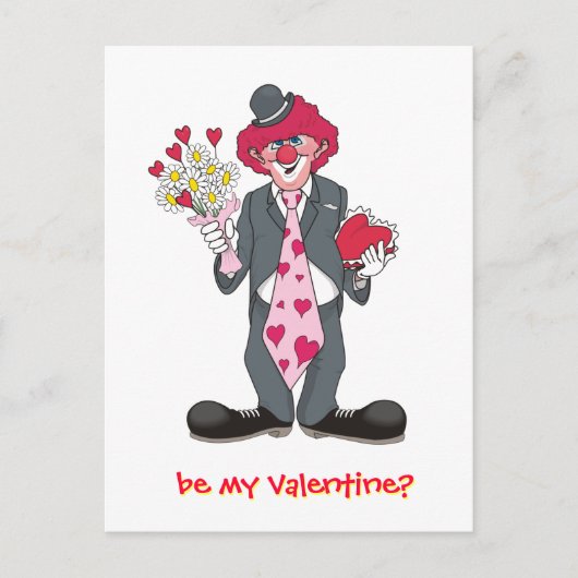 Valentijn met bloemen en chocolade feestdagenkaart (Voorkant)