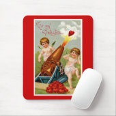  Valentijn met hartkanon Muismat (Met muis)