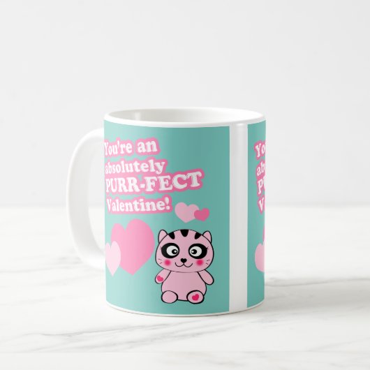 Valentijn met Spinnende werking - mokken voor Vale (Voorkant links)