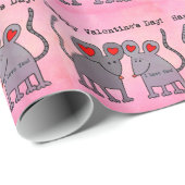 Valentijn Mice Cadeaupapier (Rol Hoek)