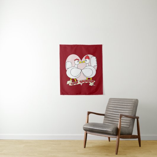 Valentijn Mijne Wandkleed (In situ)