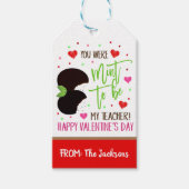 Valentijn Mint Cookie Gift Label Cadeaulabel (Voorkant)