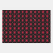 Valentijn Modern Argyle Patroon Set No1 Inpakpapier Vel (Voorkant 2)