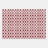 Valentijn Modern Argyle Patroon Set No5 Inpakpapier Vel (Voorkant 2)