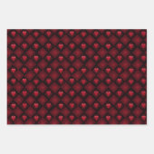 Valentijn Modern Argyle Patroon Set No6 Inpakpapier Vel (Voorkant 3)