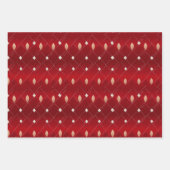 Valentijn Modern Argyle Patroon Set No7 Inpakpapier Vel (Voorkant 2)