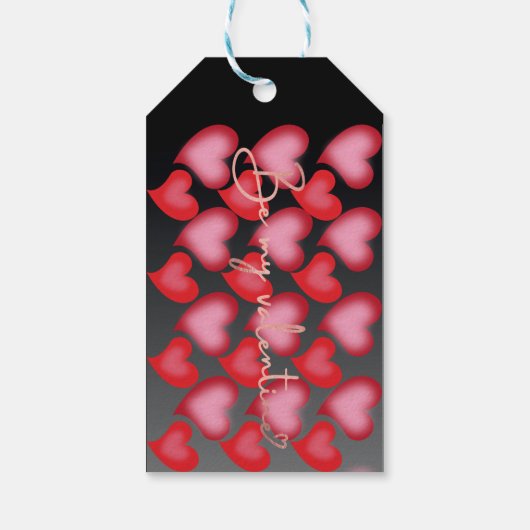 Valentijn Mok hart Cadeaulabel (Achterkant)