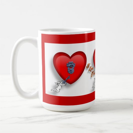 Valentijn Mok sleutel tot mijn hart (Links)