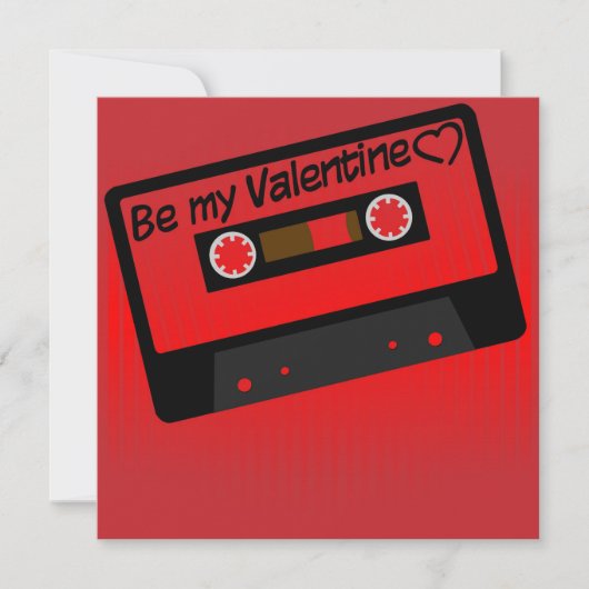 Valentijn Music Feestdagenkaart (Voorkant)