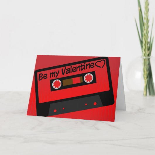 Valentijn muziek feestdagen kaart (Voorkant)