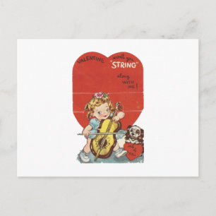 Valentijn "Muziek" Feestdagenkaart
