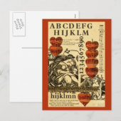 Valentijn muziekharten feestdagenkaart (Voorkant / Achterkant)