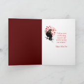 Valentijn naar een van mijn favoriete Edgar Allan  Kaart (Binnen)