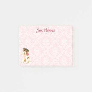 Valentijn nam de Fox-terrier van de Draad toe Post-it® Notes