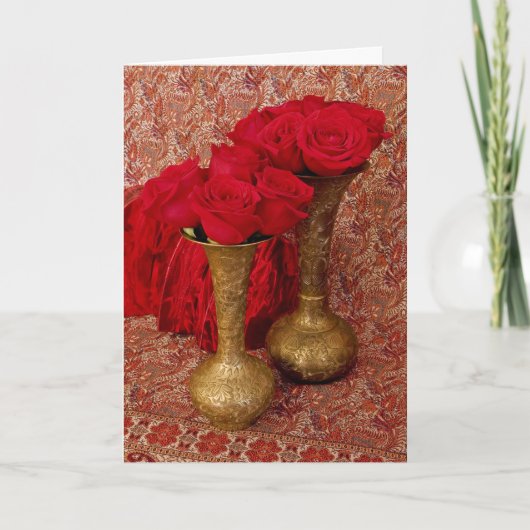 Valentijn nam gevormd toe feestdagen kaart (Voorkant)