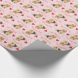 Valentijn nam Norfolk Terrier toe Cadeaupapier
