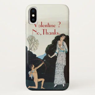 VALENTIJN ? NEE, BEDANKT /RETRO ANTI VALENTIJNSDAG Case-Mate iPhone CASE
