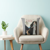 VALENTIJN? NEE,BEDANKT/RETRO ANTI VALENTINE'S DAG KUSSEN (Stoel)