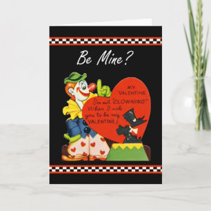 Valentijn niet clownerig rond Schotse Terriër Feestdagen Kaart