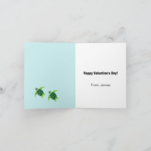 Valentijn Notitiekaartje (Binnen)